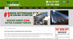 Desktop Screenshot of mygutterguard.com